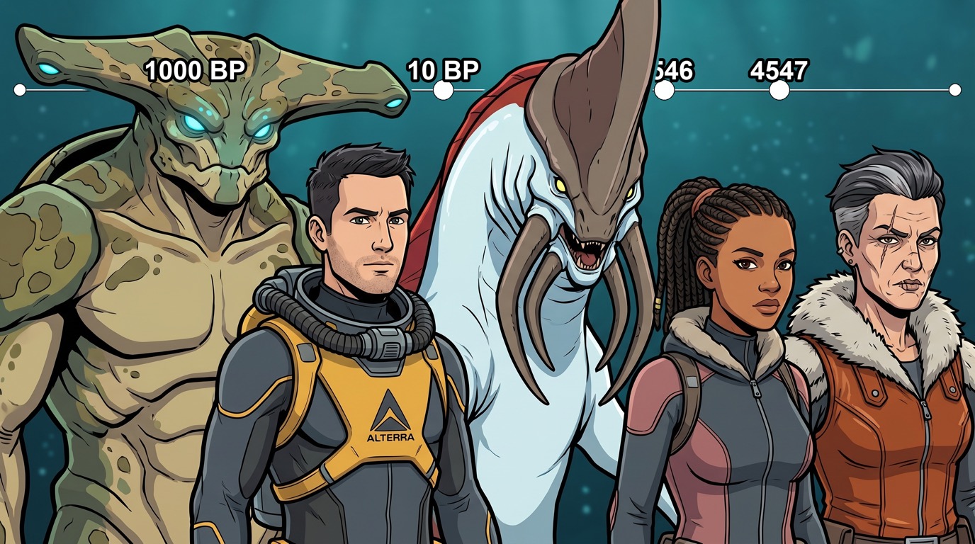 The ENTIRE Subnautica Timeline Explained